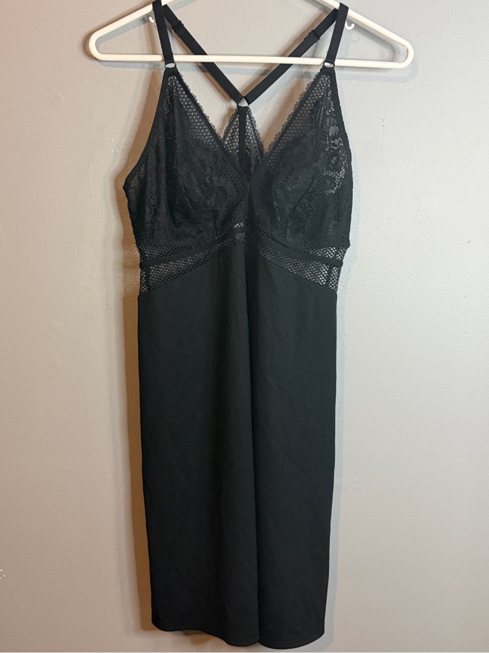 NWT Gilligan&O‘Malley Black Chemise size L